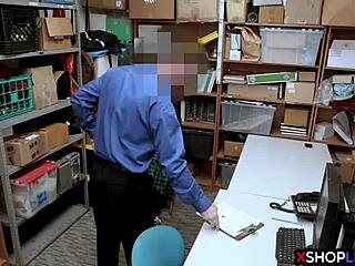 Petite teen 18+ avoids jail with blowjob