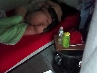 Voyeur watches curvy mexican couple