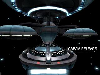 awakening intergalactic sluts in lesbian orgy