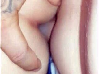 hey, teen gives ass as christmas gift for creampie