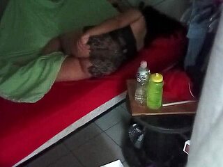 Voyeur watches curvy mexican couple