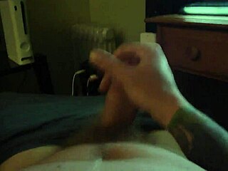 Uncut dick explodes in massive cumshot! 💦