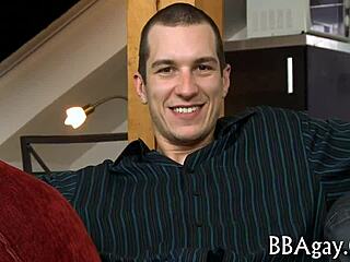 watching large wang gay porn casually