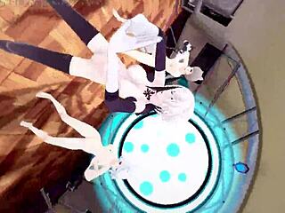 Genshin Impact MMD с Chung Ha Gotta Go, Lynette, Furina и Arlecchino