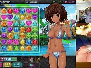 Having Intense Sex With Audrey Beli And Kyanna Huniepop Uncensored