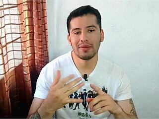 I Gave Him A Happy Massage On His Big Cock!