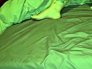 pregnant milf cums alone