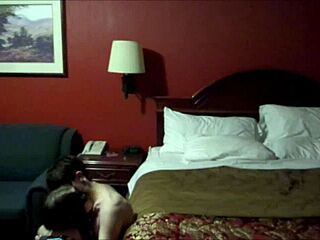 amateur couple trying first blowjob with facial