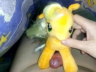 Will you milk my plush Applejack like I do every night?