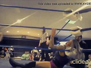 Angel Sinclair Performs Stinkface Moves in Wrestling Montage