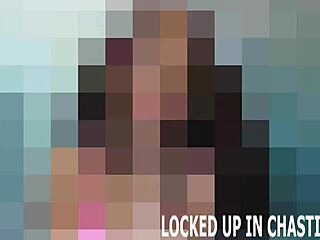 i make all my slaves put on a chastity device, but sometimes i forget to lock it proper