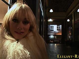 Glamour Slut Gets Her Ass Fucked By Massive Black Cock