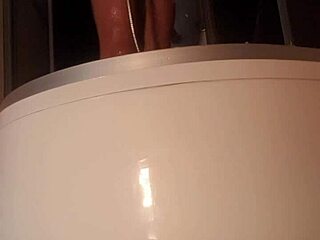 Enjoying a Relaxing Shower Alone