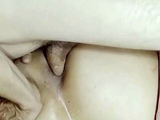 The slut gets fucked in her ass