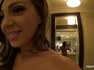 Abigail Mac fucks hard backstage