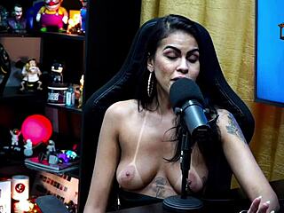 bia hot checks out ruans dick in the shack podcast, did she like it? 😏 complete in sheer on xvideos red