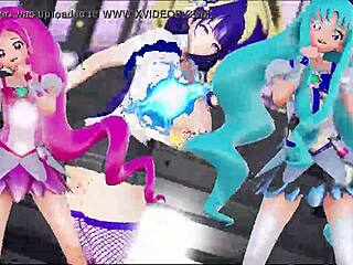 Gooning Compilation PMV with Wild 3D Anime Action.