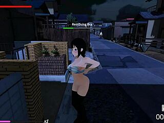 Roshutsu SFM Hentai Game Ep 1 Gadis Jepang Telanjang di Publik