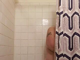 Ex Girlfriend Bathing In Shower Freshly