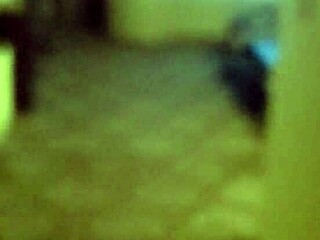 Thief catches wife riding dildo in shower