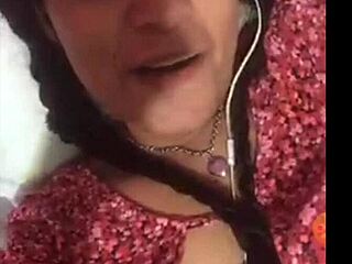 my girlfriend is masturbating just for me, it's so hot and wet