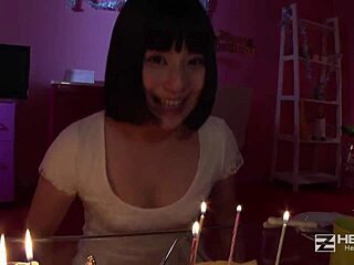christmas pov sex with kawaii girlfriend koji an intense handjob creampie