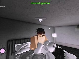 Intense Fucking on Roblox Leaves Her Feeling Overwhelmed with Pleasure.