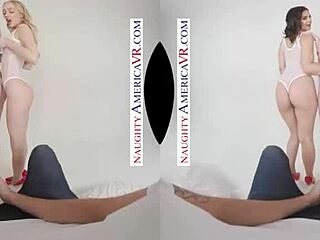 Super sluts fuck in VR foursome together