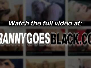 Pornostar nonna grassa con tette grosse e footjob su BBC mostruoso in scena fetish HD