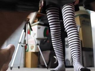 Why does Eric endure ballbusting, CBT, and trampling under teen femdom feet?