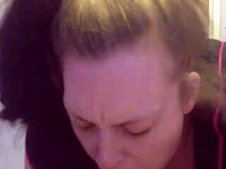 Busty BBW in Her First Movie Scene.