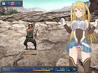 Sheila defeated at mountaintop has sex and gets creampie