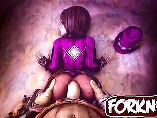 I explore Borderlands in this hentai adventure.