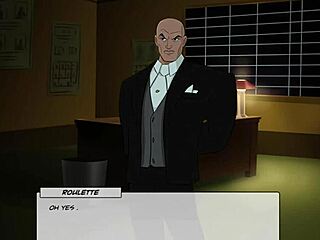 In dc comics, the slave endures rough bdsm sex and anal