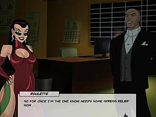 In dc comics, the slave endures rough bdsm sex and anal