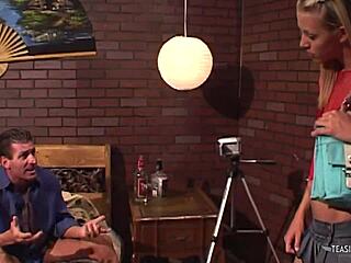 Naughty Blonde Babe Shows Unique Anal Style With Fingering