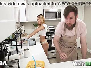 barista serves drinks to mina luxx and chris epic in group setting