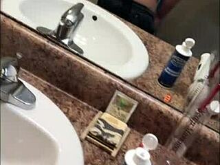 natural pawg teases her tight wet pussy