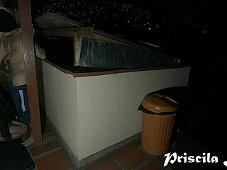 my curvy girlfriend craves outdoor gazebo sex