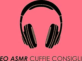 Italian woman enjoys ice cream dialogues ASMR