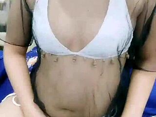 Asian Stripper Teasing with Clothes Ripped