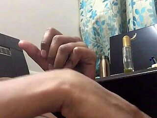 Indian guy shows off hot cock for girls