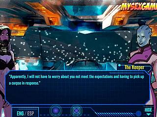 Watch this ass effect game with alien monsters?