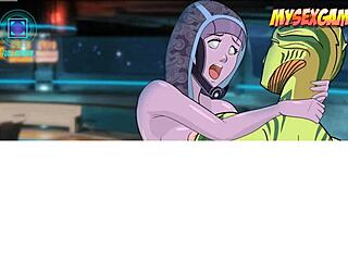 Watch this ass effect game with alien monsters?