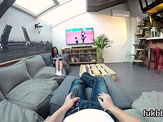 Wicked nympho masturbates her pussy then gets licked and fucked in POV