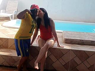 another day of recording at paty bumbum's house with the snow white actress