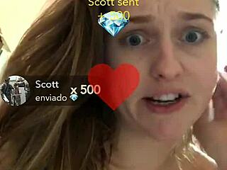 i'm watchin' angelica masturbatin' on webcam, she's so horny