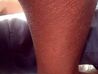 Is the slut playing with her clit while cheating?