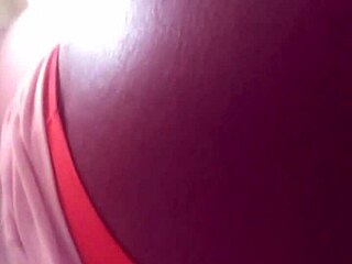 Is the slut playing with her clit while cheating?