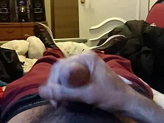 Rishi Bhardwaja masturbates cock to cumshot